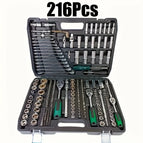XIE Thickened 881 / High-end - [Black 216-Piece Set]