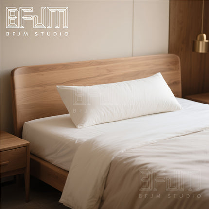 1pc, White Bedding Large Body Pillow Insert for Adults, Full-Body Cushion  20×54