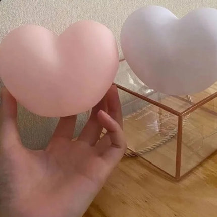 Night Light For Children Kids Baby Girls Gift Bedside Bedroom LED Love Heart Lamp Battery Powered Light Decoration Fairy Lights