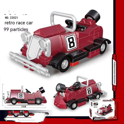 Building Block City Recycling Car Assembly Toy