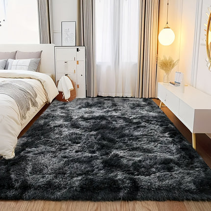 1pc Soft Fluffy Area Mat, Suitable for Living Room Bedroom Study Makeup Room