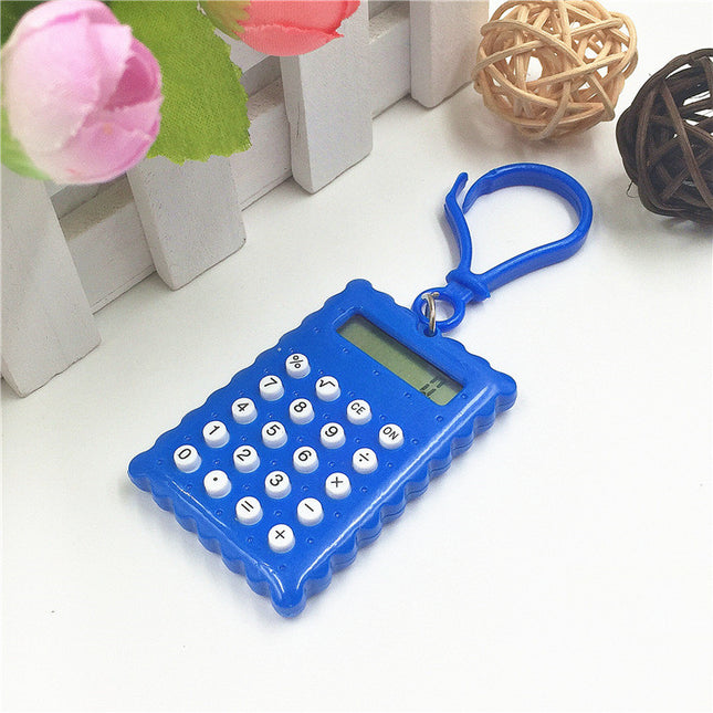 Biscuit Keychain Mini Calculator For Student Exam