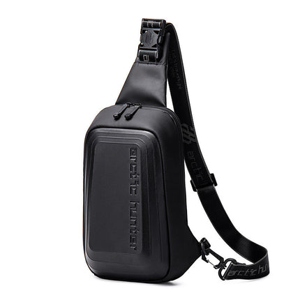 EVA Hard Shell Messenger Bag Water Repellent And Pressure Resistant Locomotive Escape Bag