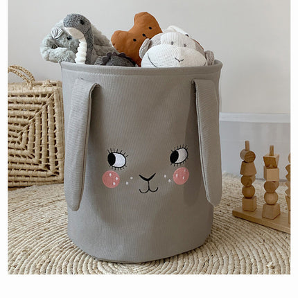 Fabric Storage Bucket Laundry Basket