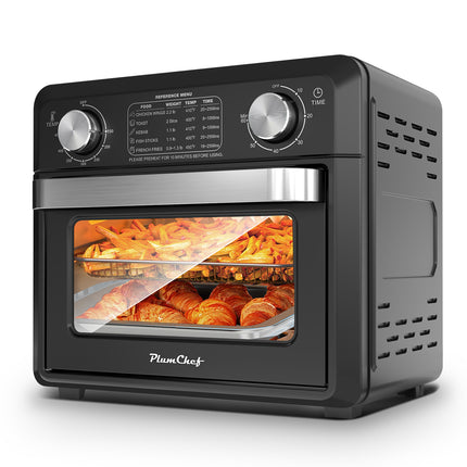 same as W1002P292365 Compact Air Fryer Toaster Oven 11QT, 2 Slice Toast, Countertop Oven, Warm, Broil, Toast, Bake, Air Fry, Oil-Free,60-Minute Timer,1000W,Black