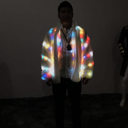 Halloween Colorful LED Lighting Clothes Jacket