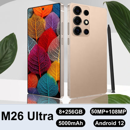 New 2026 Ultimate Unlocked 5G Android Smartphone 8GB+256GB | 6.8" HD Display, 50MP+108MP