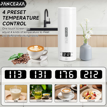 Electric Kettle 1pc with Automatic Shut-Off & Dry Protection, 4 Settings