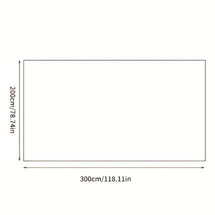 1pc Silver-Gray High-Density Balcony Tatami Mat High Rebound, Multi-Scene Suitable, Polyester Woven Fabric,