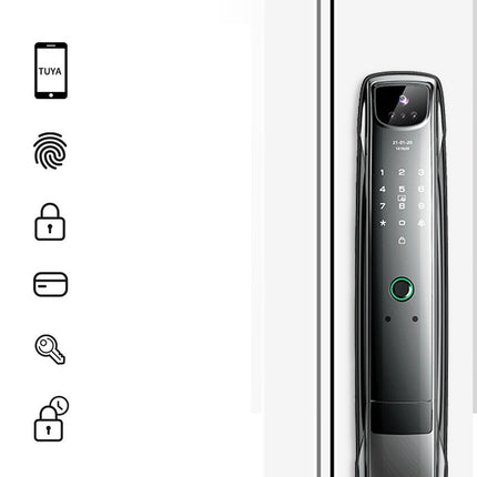 Fully Automatic Fingerprint Lock 3D Face Recognition Smart Password Lock