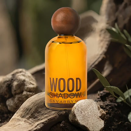 Men'S Luxury Wood Perfume - Long-Lasting Sandalwood Scent, Elegant Amber Liquid in Sophisticated