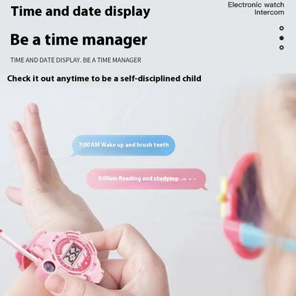 A Pair Of Children's Toy Walkie-talkie Watch Long-distance HD Wireless Call