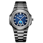 Black Steel Blue Surface