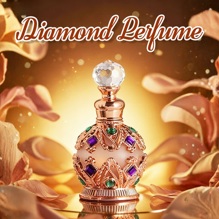 15ml/0.5oz Dubai-inspired Arabic Women's Perfume Oil: Classic Golden, Long-lasting Alluring