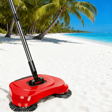 Multi-Room Hard Floor Cleaning System with Long Handle for Efficient Cleaning and Surface Maintenance