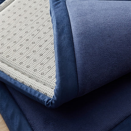 1pc Deep Blue High-Density Balcony Tatami Mat High Rebound, High-Density Compression Sponge,