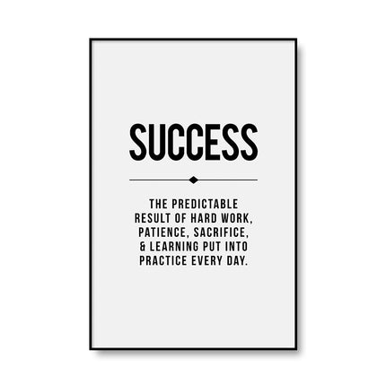 Printed Canvas Poster Modern Business Decor Office Wall Art Picture