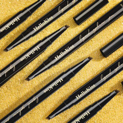 Hellokiss Four-fork Water Waterproof Wild Ultra-fine Eyebrow Pencil Eyebrow Pencil