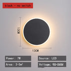 Warm light / No switch / 13cm Black