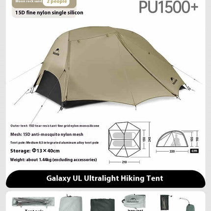 Ultralight Hiking Climbing Tent Double Outdoor Camping Equipment