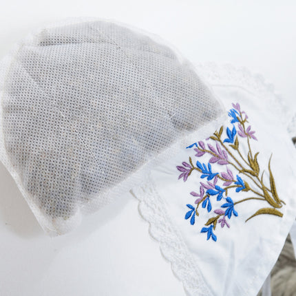 Pure Cotton Feather Velvet Pillow White Pillow