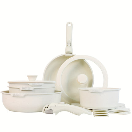 13pcs Pots And Pans Set, Nonstick Granite Cookware Set,