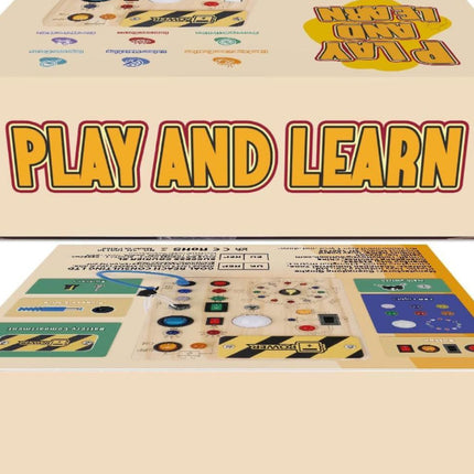 Montessori Wooden Toddler Sensory Travel Toy