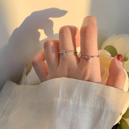 Small Stamen Closed-ring For Women
