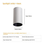 7W Warm Light 3000K / White And Black