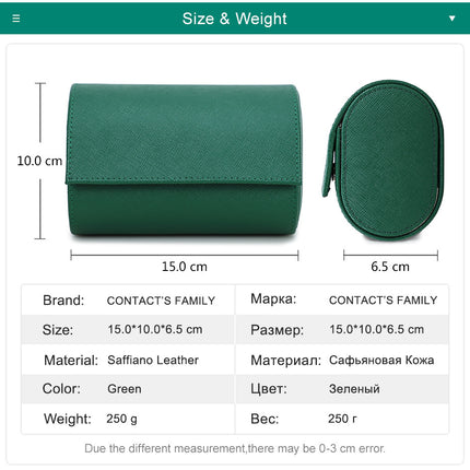 Top Layer Cowhide High-end Watch Storage Box