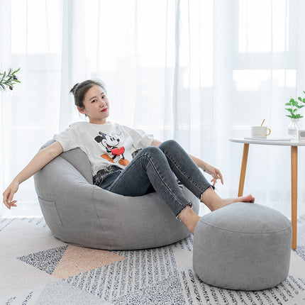 Bean Bag Cover Can Be Disassembled And Washed Inner Liner Cover Sofa