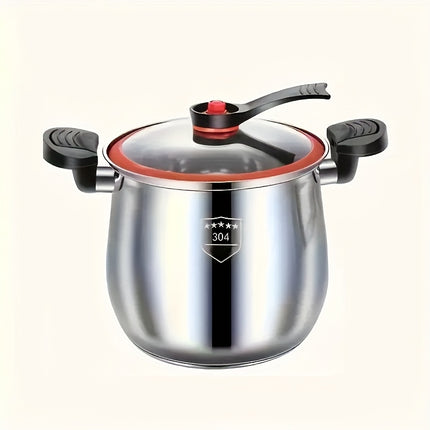 Multifunctional Stainless Steel Stew Pot - Large Capacity, Non-Stick, Fast Sealing & Anti-Scalding