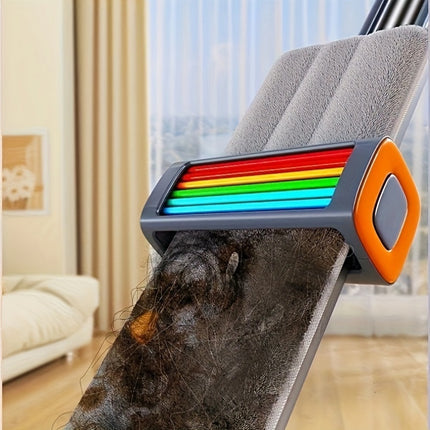 Mop for Living Room, Bedroom, Bathroom, Kitchen and Floor Cleaning - Wet & Dry Flat