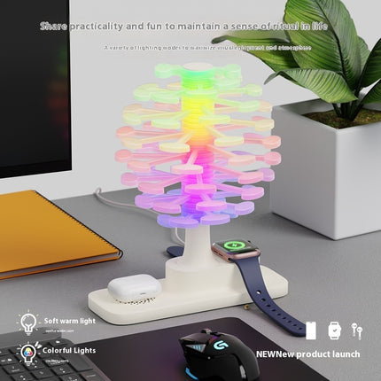 Spiral Tree Creative Home Decoration LED Table Lamp