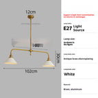 Warm Light / Aluminum Lampshade
