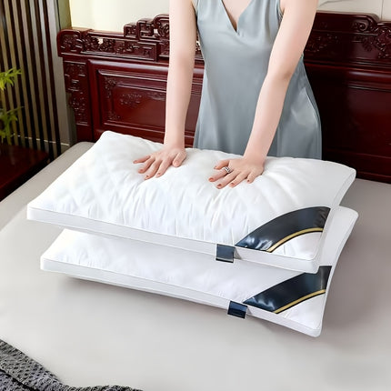 Universal Pillow for Sleeping, Anti Collapse Pillow, Deep Sleep on the Back, Side Sleeping Pillow.