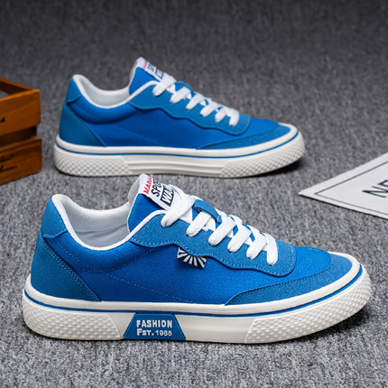 Lightweight Breathable Sneakers, Red/, Lace-Up Closure, Cushioned PVC Sole - Gym, Running, Everyday Casual Shoes