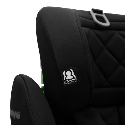 Baby Mix Hero Pro Ultra ISOFIX I-Size Car Seat, Black, for 76 to 150 cm