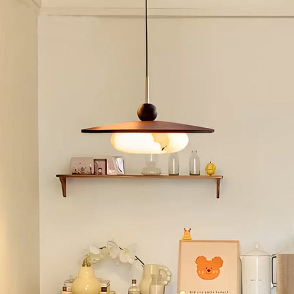 Chinese Style French Style Walnut Pattern Restaurant Chandelier