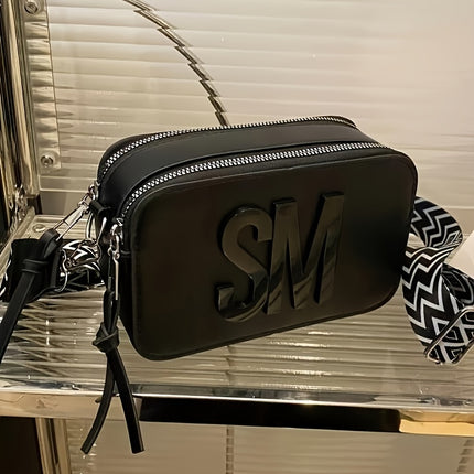 Bag for Women - Lightweight Zippered Crossbody with Adjustable Shoulder Strap
