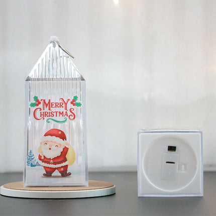 Christmas Portable LED Glowing Night Lights Decoration Ornaments