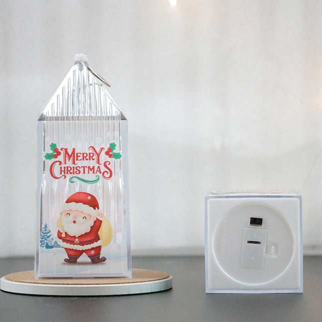 Christmas Portable LED Glowing Night Lights Decoration Ornaments