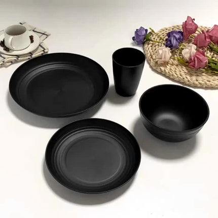 32/16pcs Kitchen Dinnerware Collection, Designed for 8 Or 4 People, Featuring Unbreakable Modern Dishes