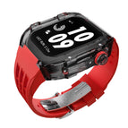 Transparent Black And Red / Fluororubber 44or45mm