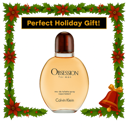 Calvin Klein Obsession for Men Eau de Toilette Spray  120ml / 4.0 oz | Long-Lasting