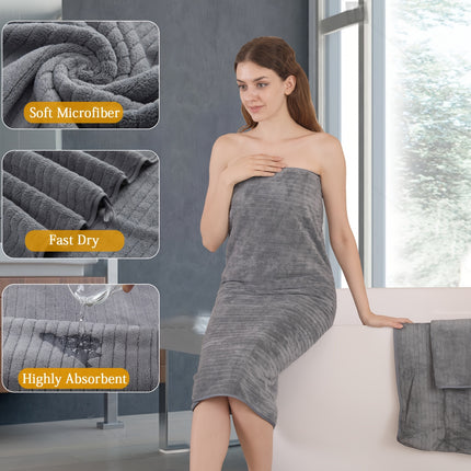 4 Pack Oversized Bath Towels Set, 35"x70" Extra Large Towel Microfiber