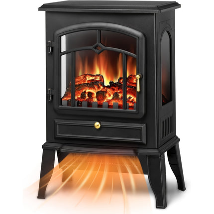 Electric Fireplace Stove, Freestanding Fireplace Heater