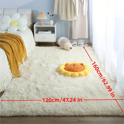 1pc, Norbic Style Fluffy Carpet for Living Room, Bedroom, Tea Table or Bedside,