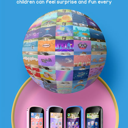 Youngsters's Smartphone Toy, Unicorn Silicone Case, Music, Photography, Flashlight, Habit Training, Painting and Other Learning Functions, 17 Puzzle Games, The Best Gift for Youngsters's Festival, Birthday, Christmas for Youn