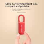 Red / Fingerprint Padlock